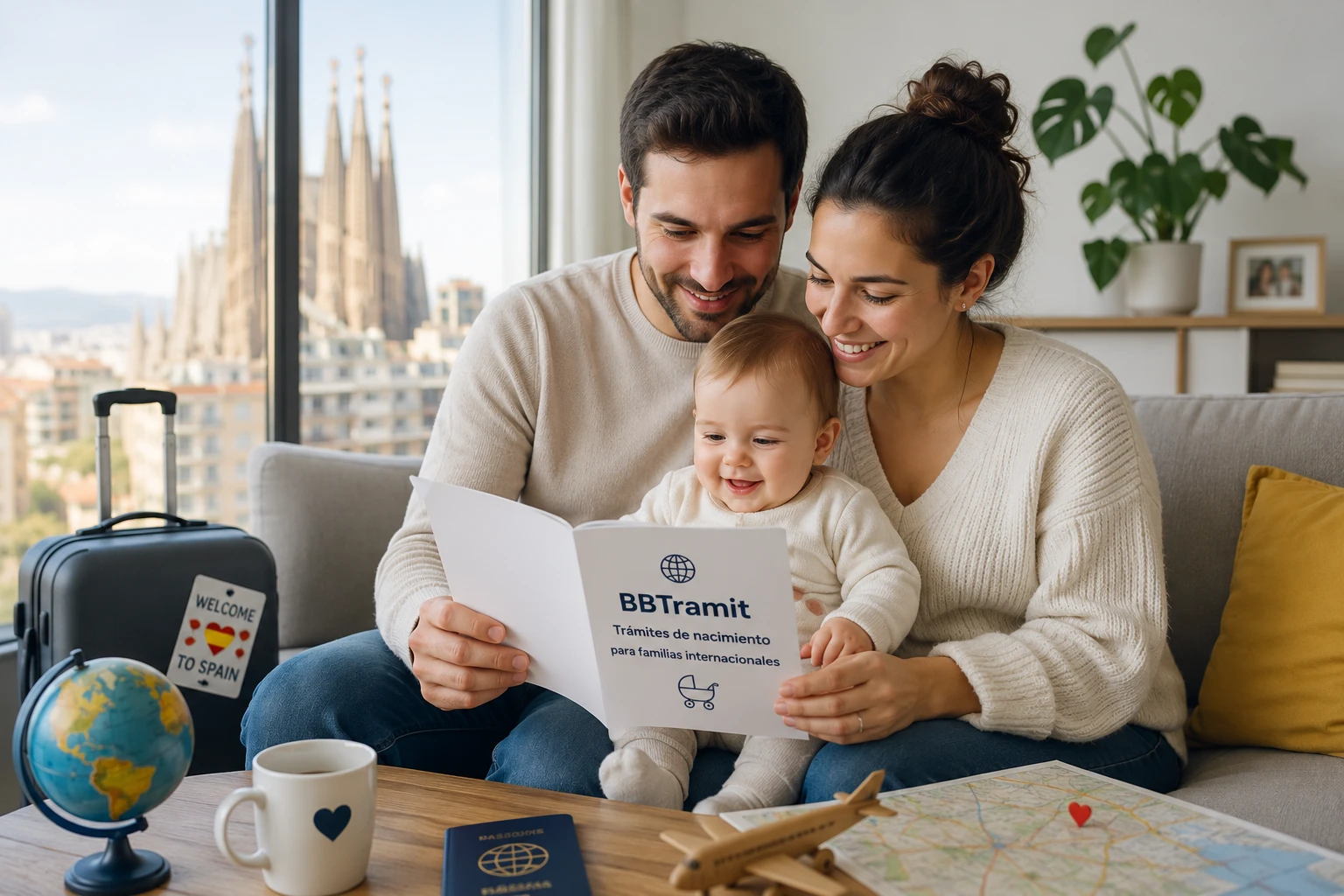 Expats con bebé en España: por qué cada vez más familias internacionales confían en BBTramit