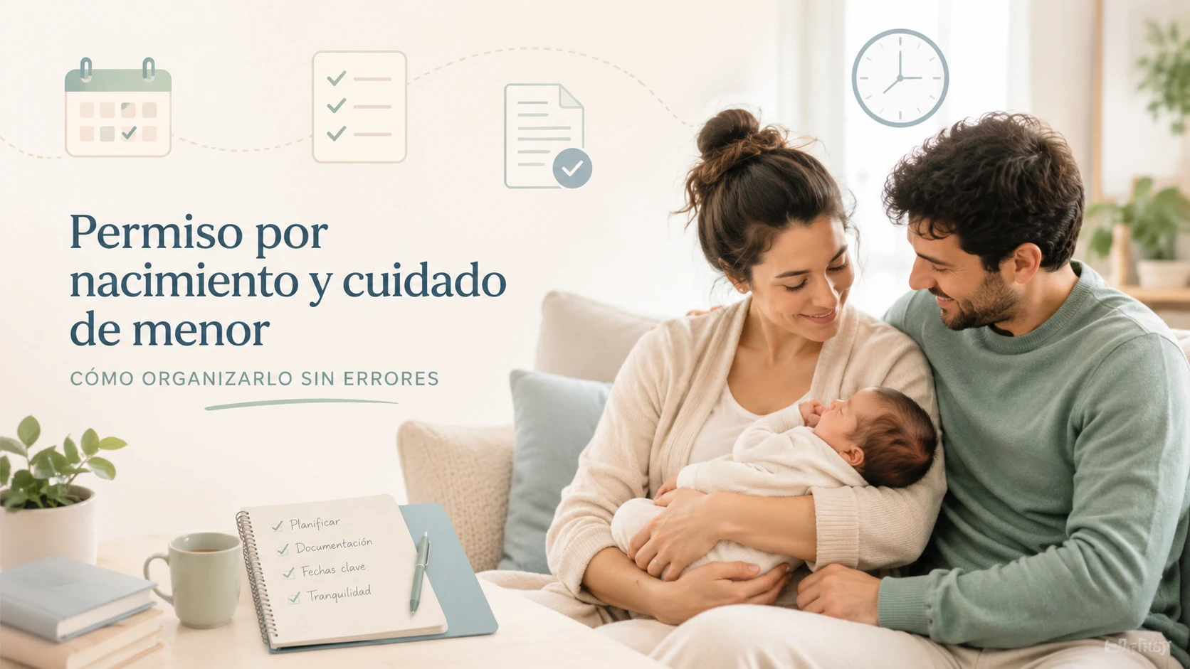 Permiso por nacimiento y cuidado de menor: cómo organizarlo sin errores