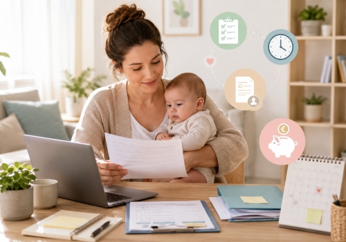 Baja por maternidad si no trabajas: qué puedes cobrar, requisitos y pasos clave