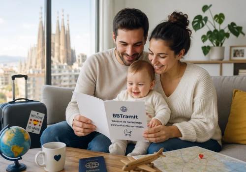Expats con bebé en España: por qué cada vez más familias internacionales confían en BBTramit